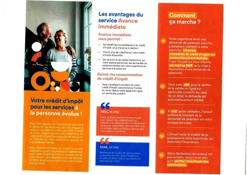 Crédit d'impôt immédiat, Saint-Joseph, ADSR SUD