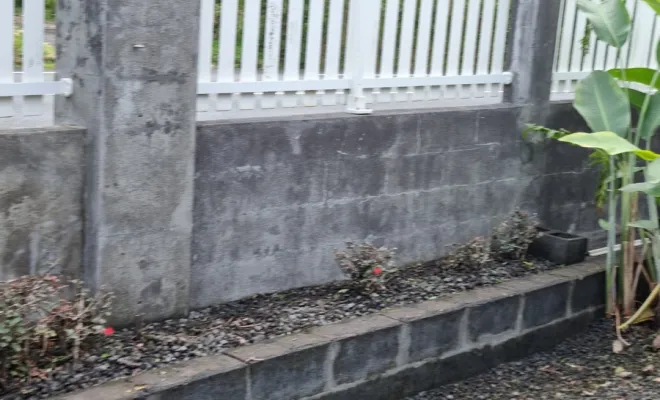 Retouche de murs, Saint-Joseph, ADSR SUD