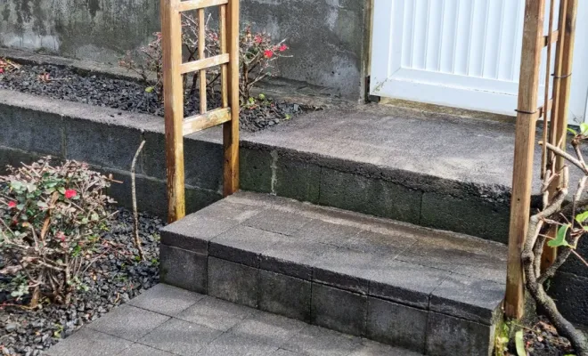 Retouche de murs, Saint-Joseph, ADSR SUD