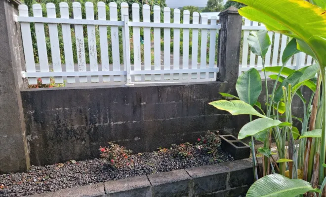 Retouche de murs, Saint-Joseph, ADSR SUD