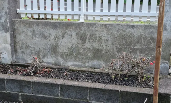 Retouche de murs, Saint-Joseph, ADSR SUD